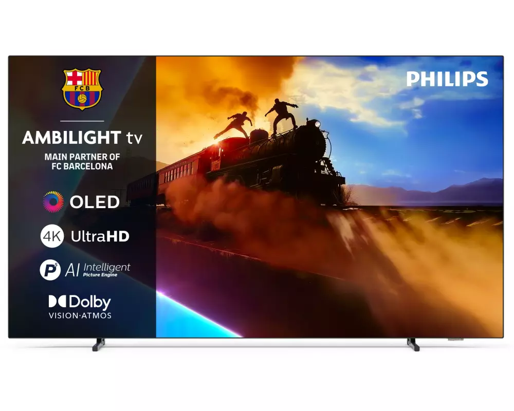Philips TV 55OLED760/12 55" 4K OLED Ambilight TV, 2025