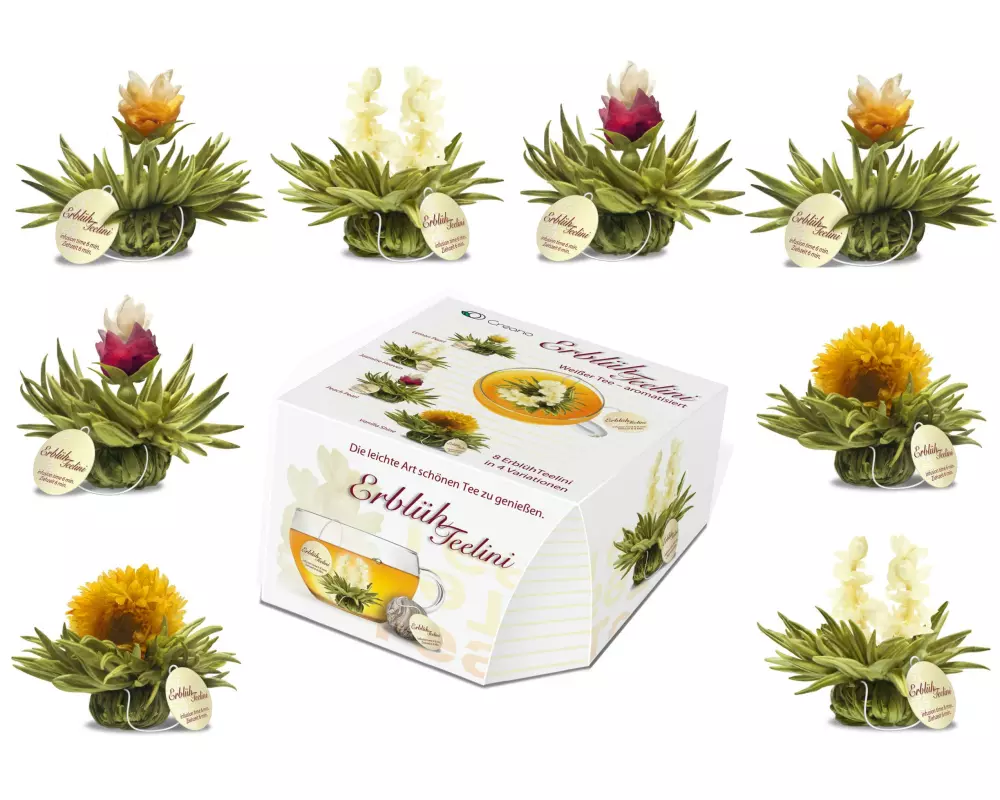Creano Erblühtee Erblühteelini Weisstee 8er Set