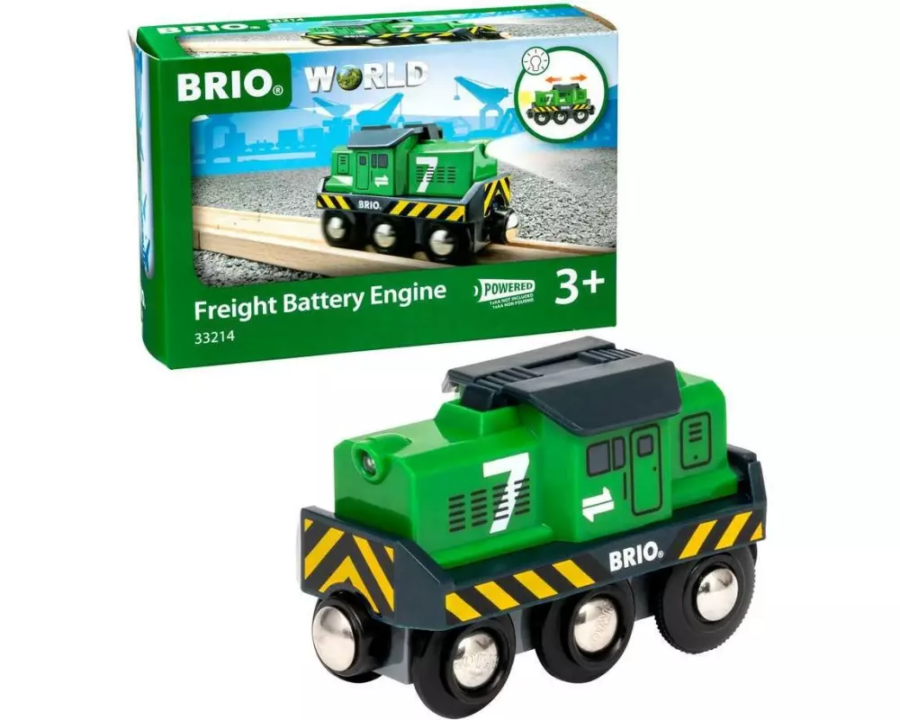 BRIO Batterie-Frachtlok