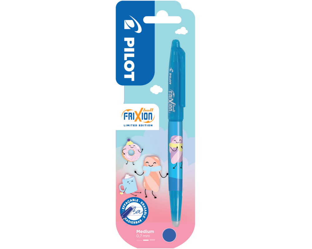 PILOT Frixion Ball Sweet 0.7mm 150.400.15 Winter Edition, hellblau