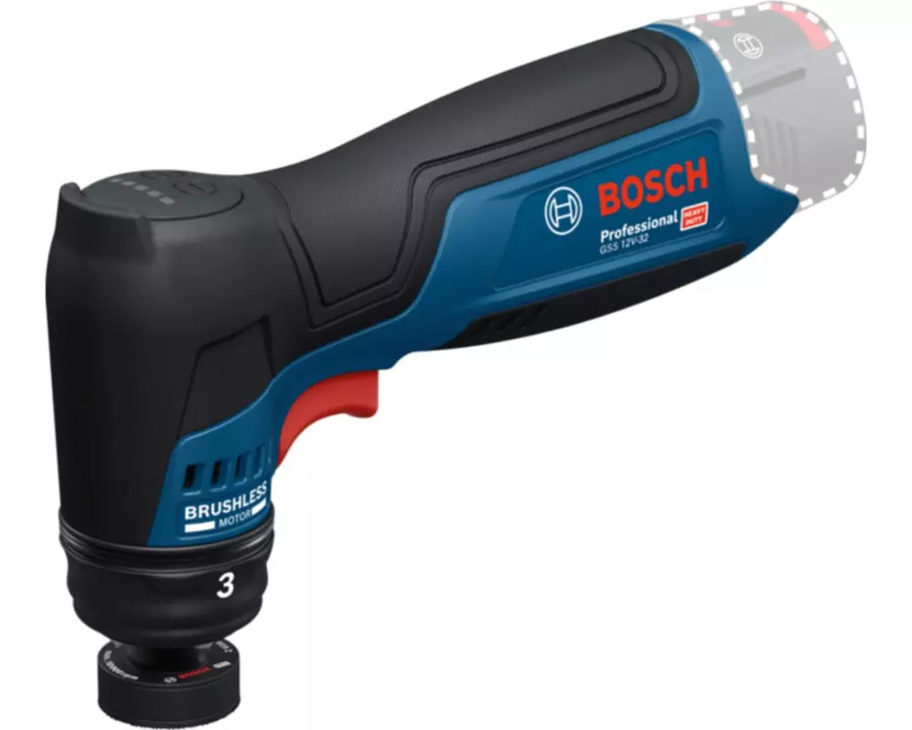 Bosch Professional Akku-Schwingschleifer PRO GSS 12V-32 (ohne Akku)