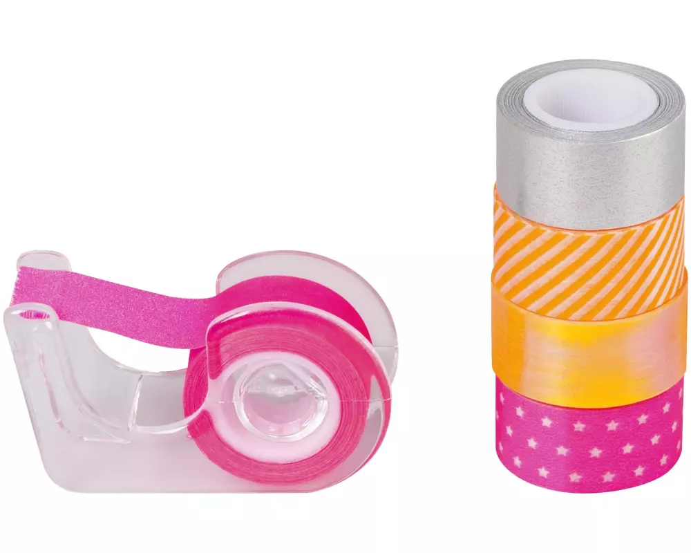 Heyda Washi Tape Neon Akzente Pink
