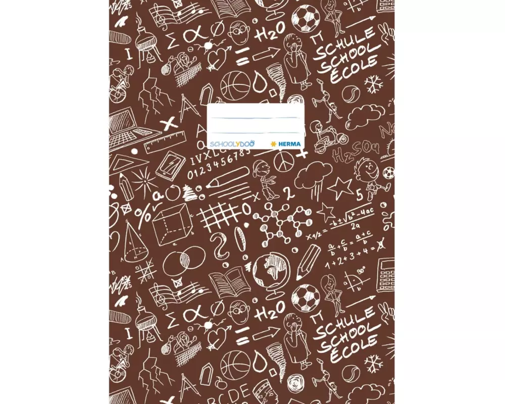 HERMA Einbandfolie A4 Braun