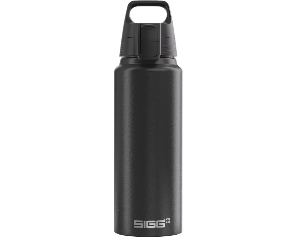 SIGG Trinkflasche WMB ONE Black 1.0 l 1000 ml, Schwarz