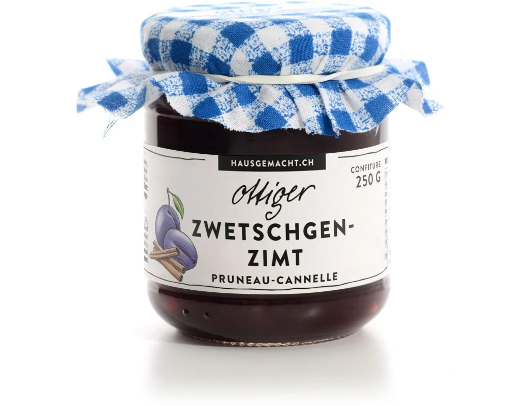 Ottiger Zwetschgen-Zimt Konfitüre 250 g