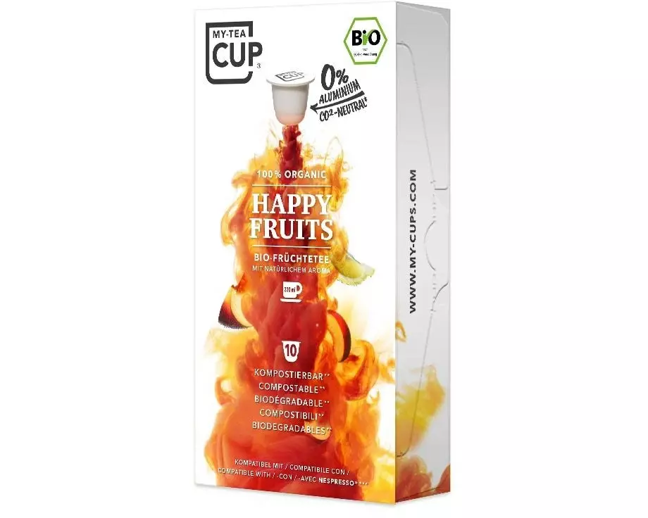 My-TeaCup Teekapseln Bio Happy Fruits 10 Stück