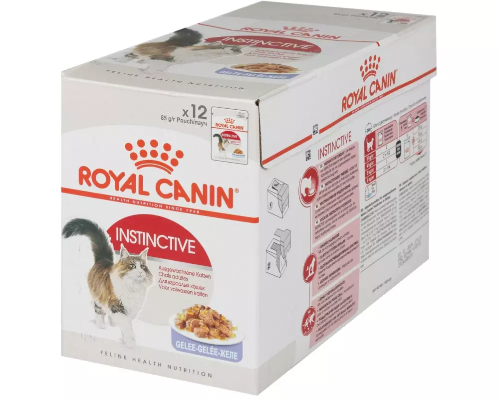 Royal Canin Nassfutter Instinctive in Gelee, 12 x 85 g