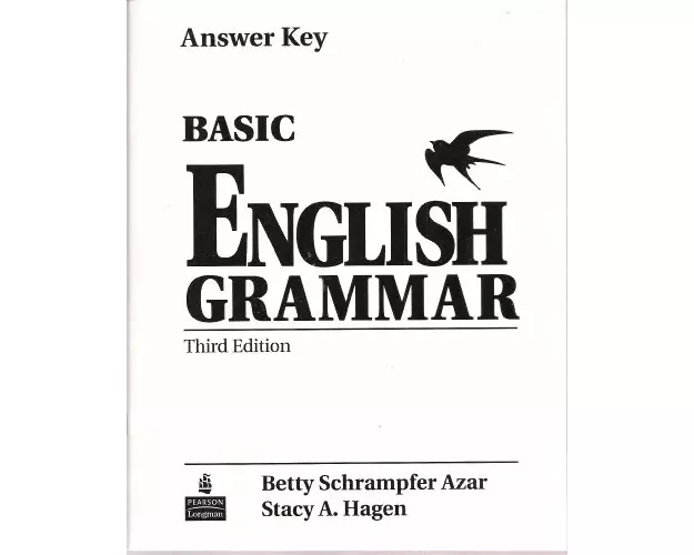 Basic English Grammar Answer Key