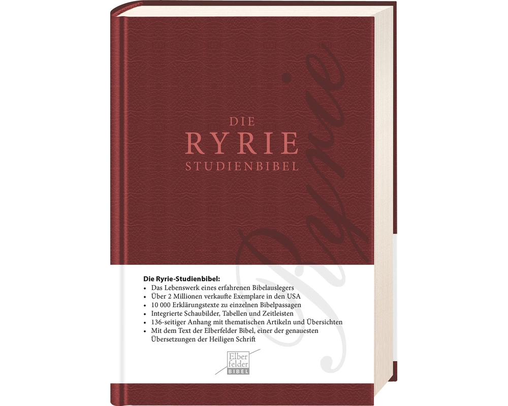 Ryrie-Studienbibel - ital. Kunstleder