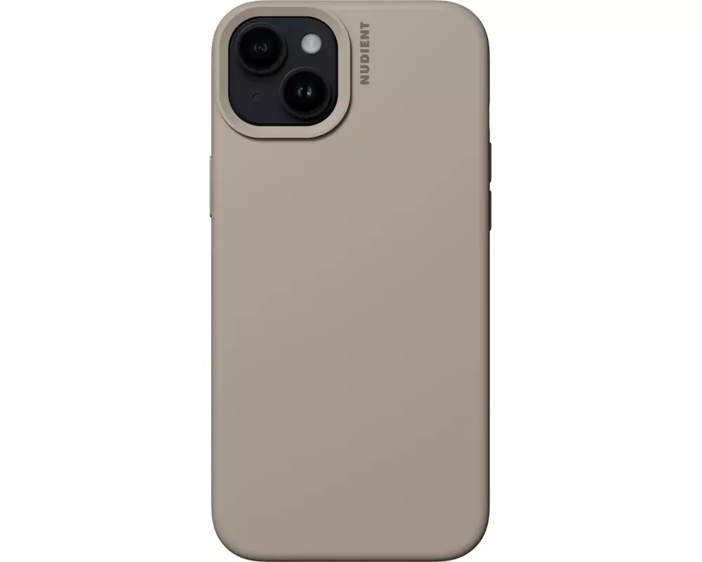 Nudient Back Cover Base Case iPhone 15 Plus Stone Beige