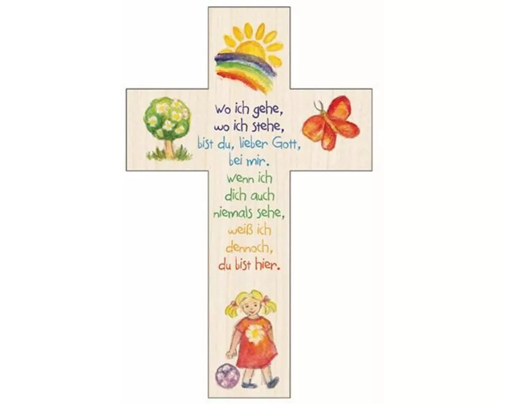 Kinderkreuz Wo ich gehe, wo ich stehe