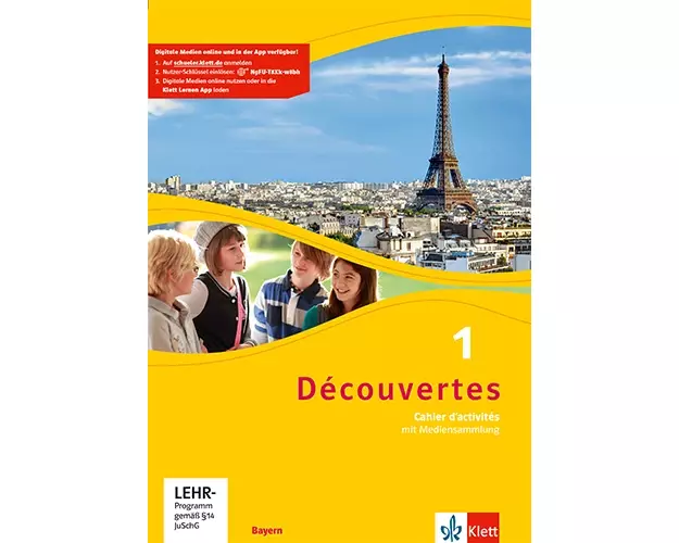 Découvertes 1. Cahier d'activités mit Mediensammlung 1. Lernjahr. Bayern ab 2017