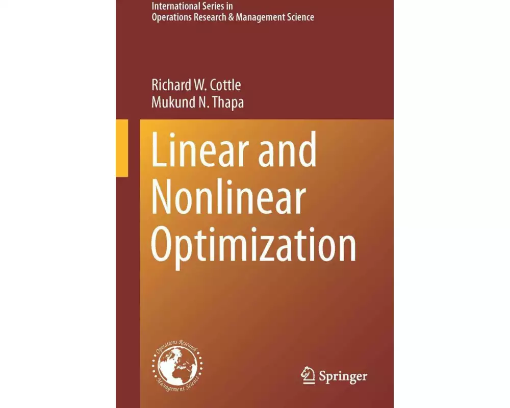 Linear and Nonlinear Optimization
