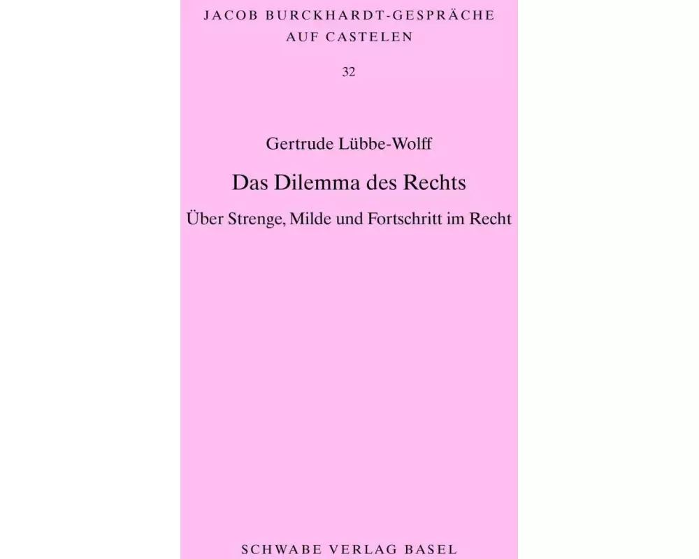 Das Dilemma des Rechts