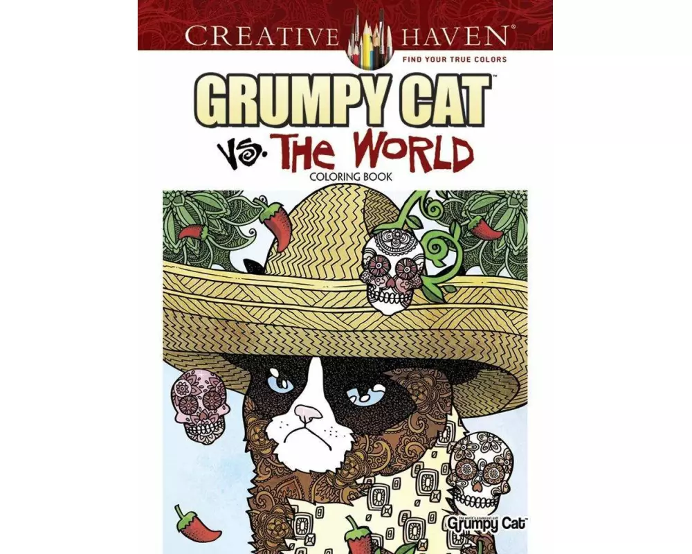 Creative Haven Grumpy Cat Vs. The World Coloring Book