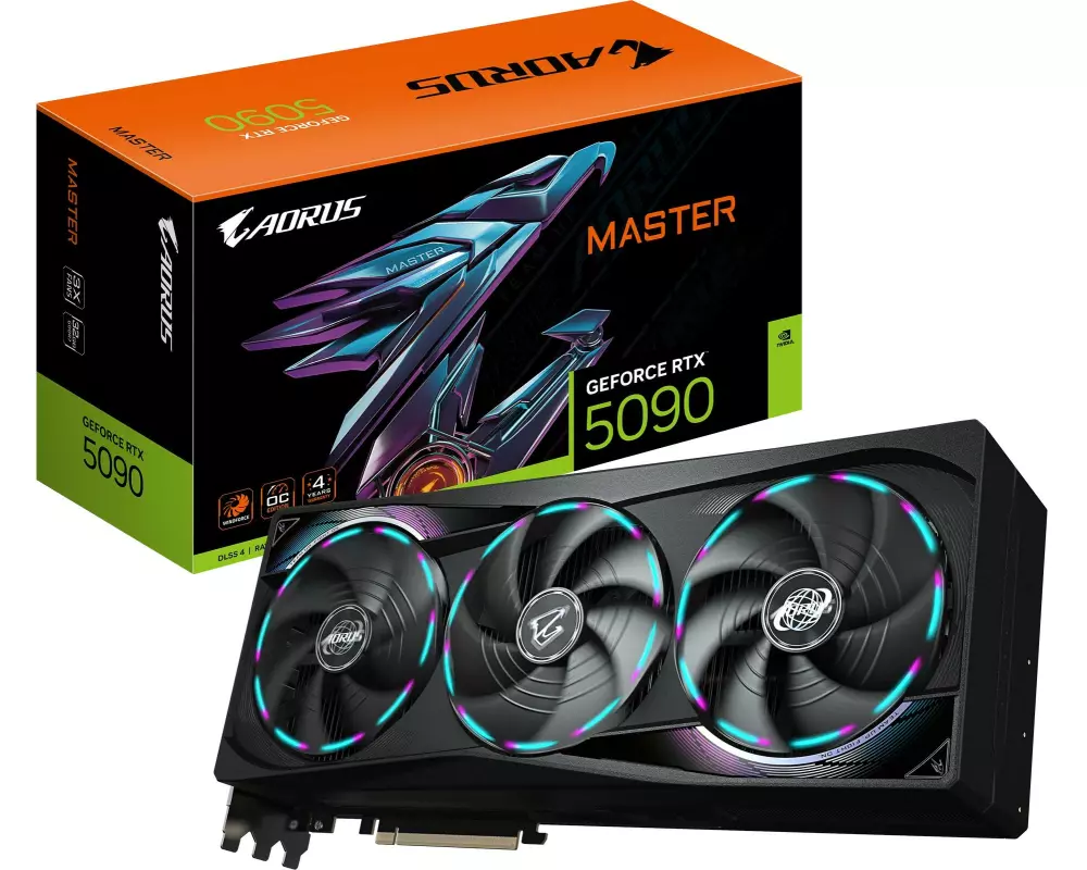 Gigabyte Grafikkarte AORUS GeForce RTX 5090 MASTER 32 GB