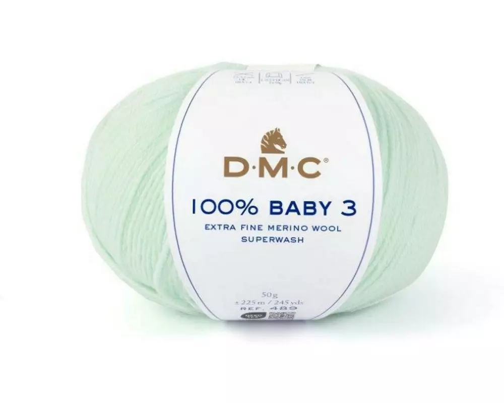 DMC Wolle 100% Baby 3 Minze