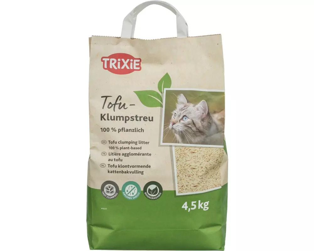Trixie Katzenstreu Tofu-Katzenstreu 4.5 kg
