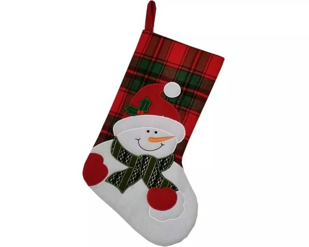 Dameco Weihnachtsdeko Stiefel 40 cm, Polyester