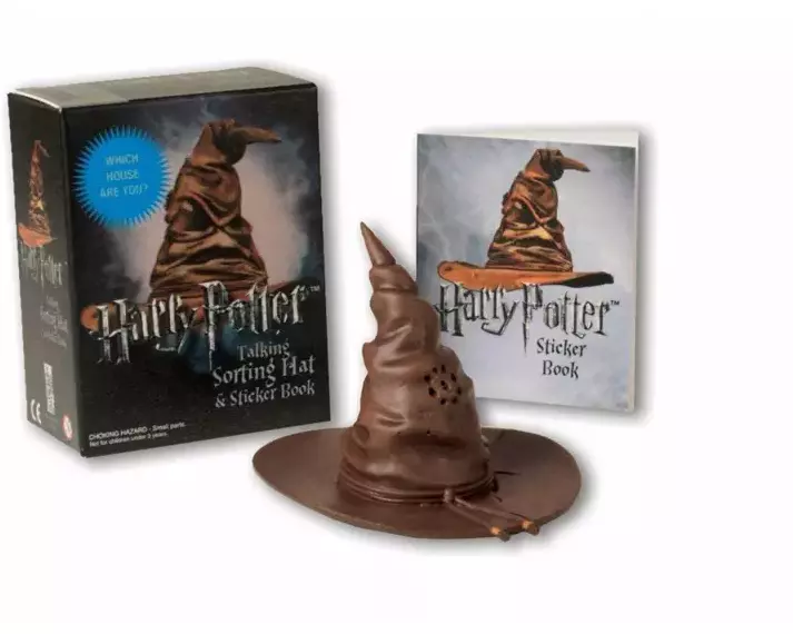 Harry Potter Talking Sorting Hat and Sticker Book
