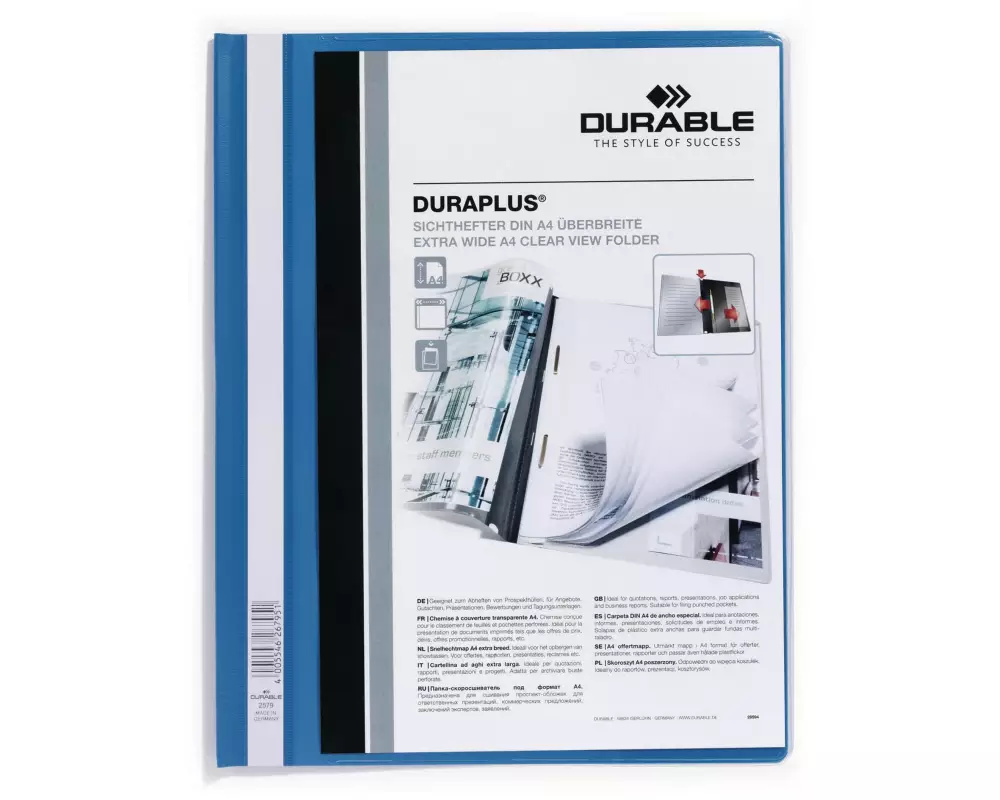 DURABLE Schnellhefter Duraplus Blau