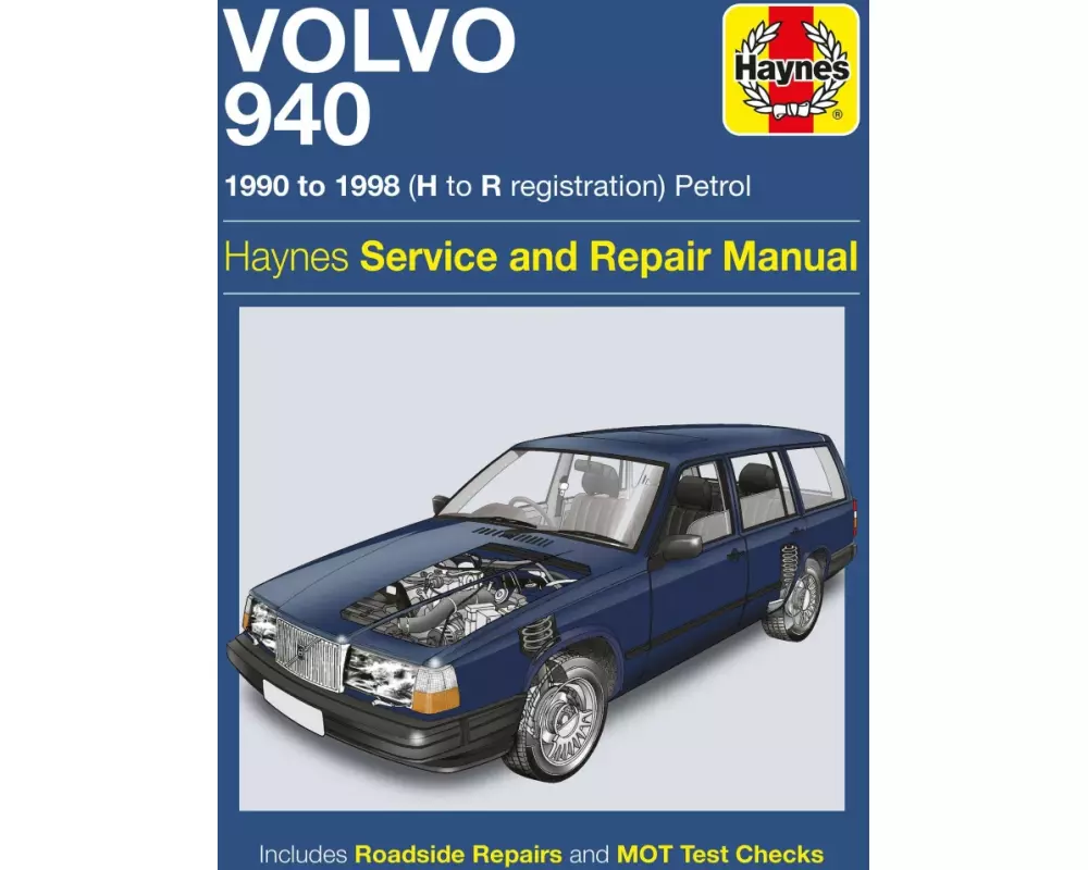 Volvo 940 Petrol (90 - 98) Haynes Repair Manual