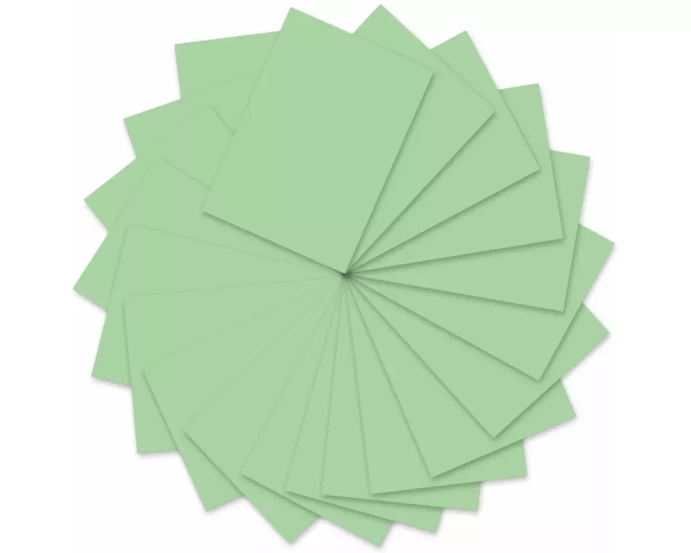 URSUS Tonzeichenpapier 50 x 70 cm, 130 g/m², 10 Blatt, Mint