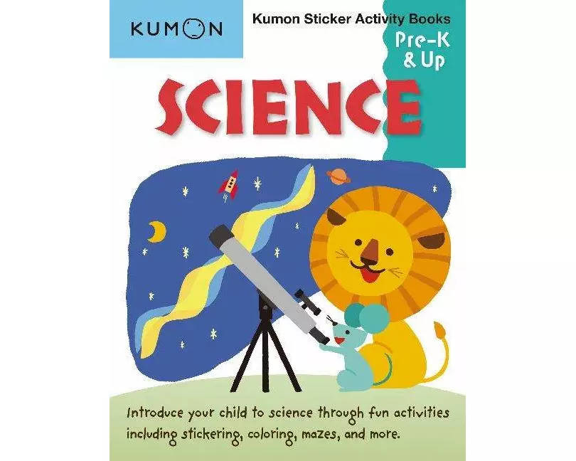 Kumon Sticker Activity Books: Science Prek & Up