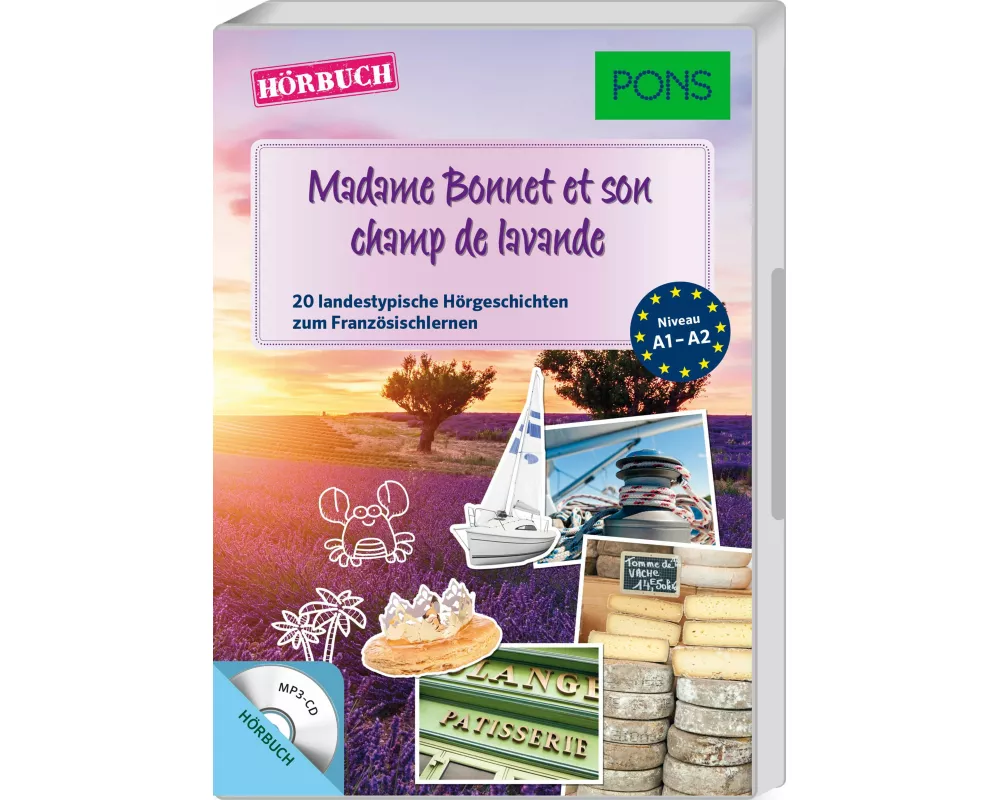 PONS Hörbuch Französisch - Madame Bonnet et son champ de lavande