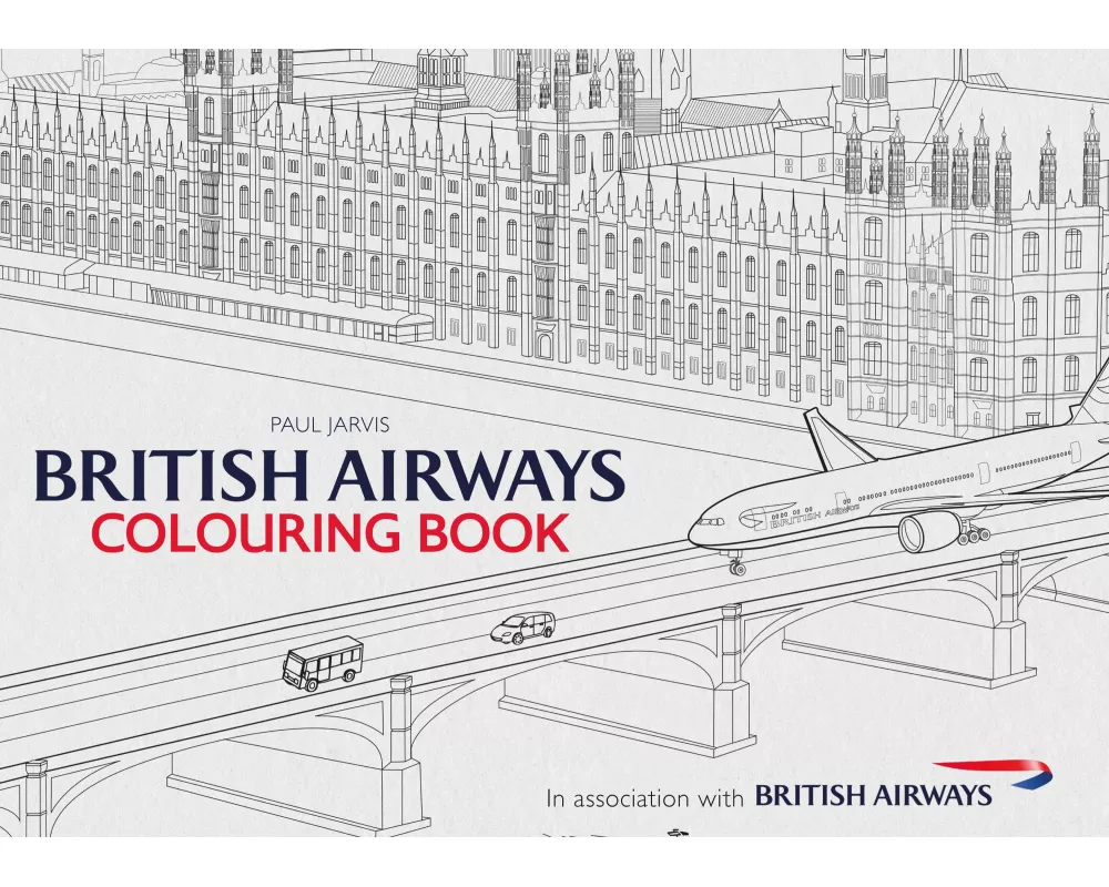 British Airways Colouring Book