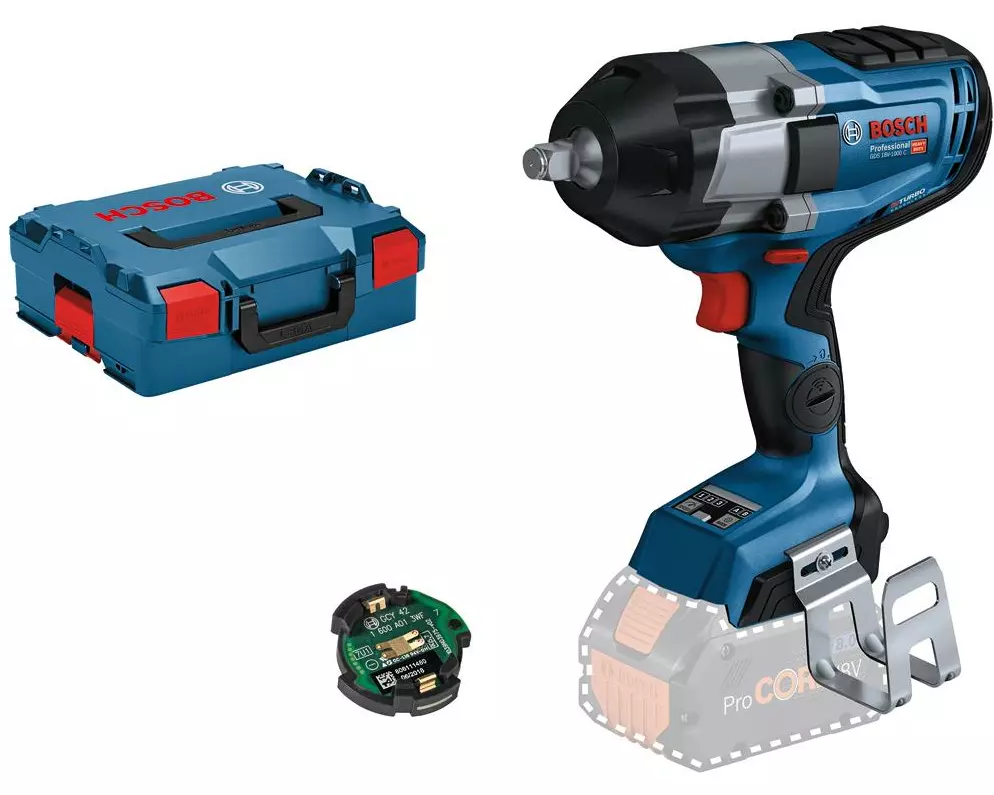 Bosch Professional Akku-Schlagschrauber GDS 18V-1000 C Biturbo Solo