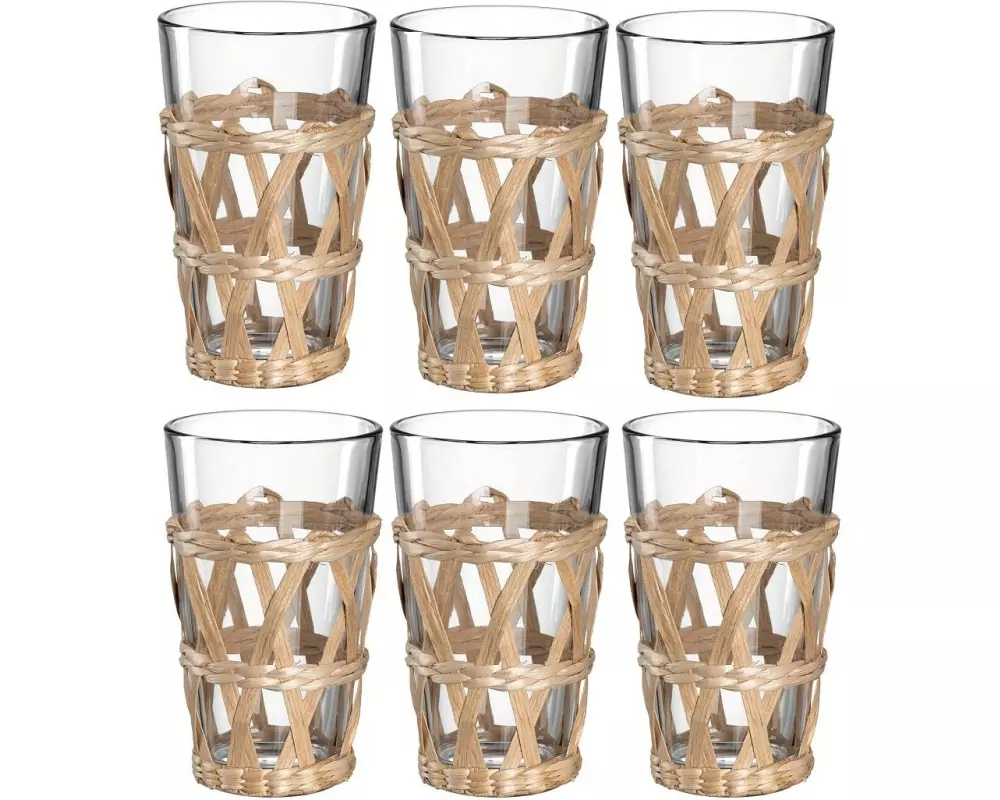 Leonardo Trinkglas Garda 500 ml, 6 Stück, Transparent