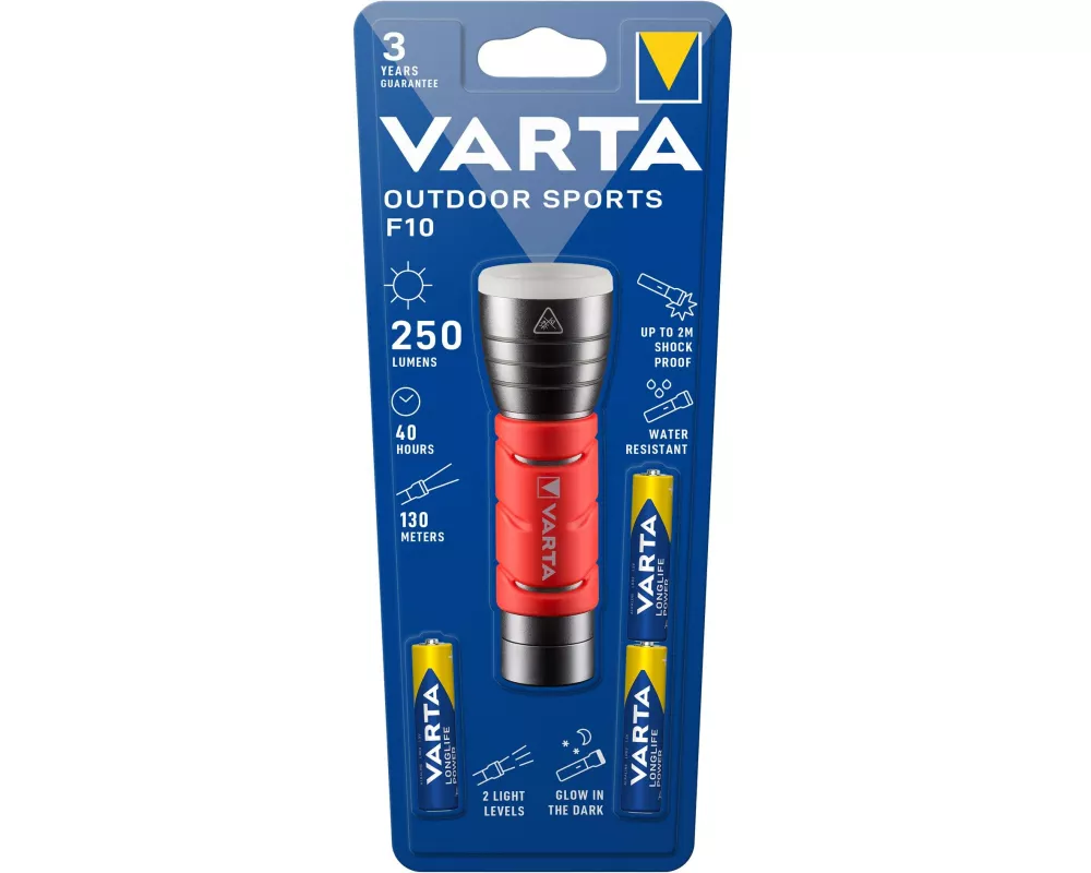 Varta Taschenlampe LED Outdoor Sports Flashlight