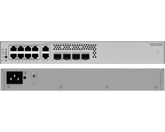 HUAWEI Data Communication S310S, S310S-10PN4JX, S310S-10PN4JX, 8x10/100/1000BASE-T ports, 6xPoE+ 2x10/100/1000/2.5GBASE-T Ports PoE+