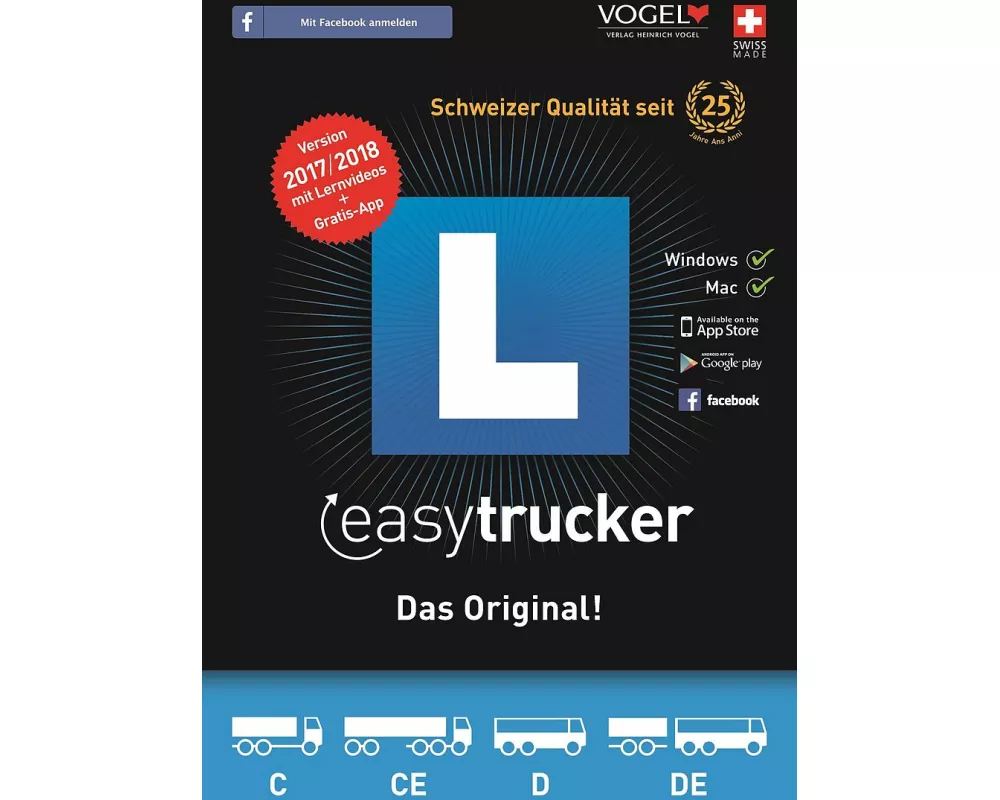 easytrucker. C,CE,D,DE 2017/2018