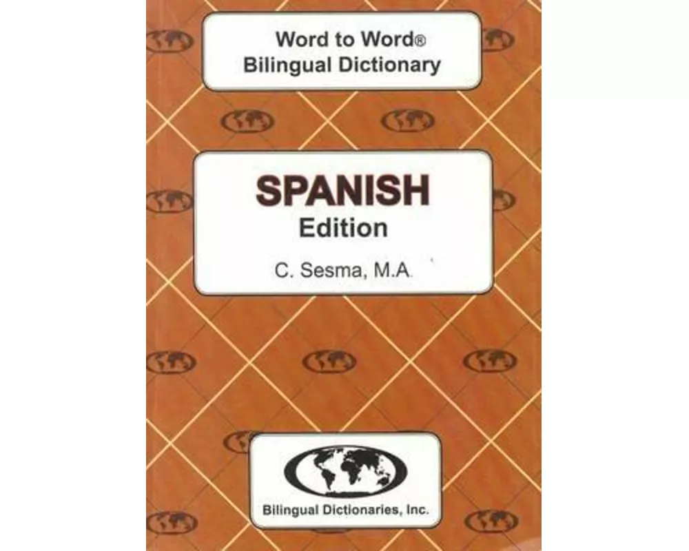English-Spanish & Spanish-English Word-to-Word Dictionary