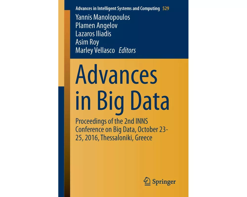 Advances in Big Data