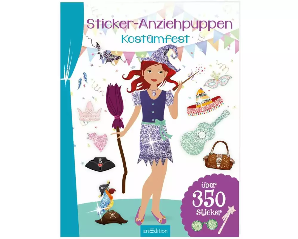 Sticker-Anziehpuppen – Kostümfest