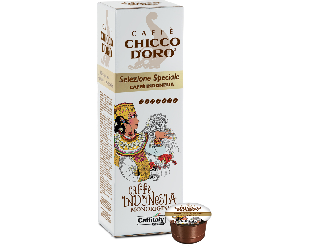 CHICCO D'ORO Caffitaly Kapseln 803540 Caffé Indonesia 10 Stk.