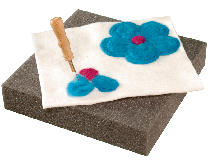 KNORR PRANDELL Unterlage Nadelfilzen 6771000 anthrazit 25x25x5cm