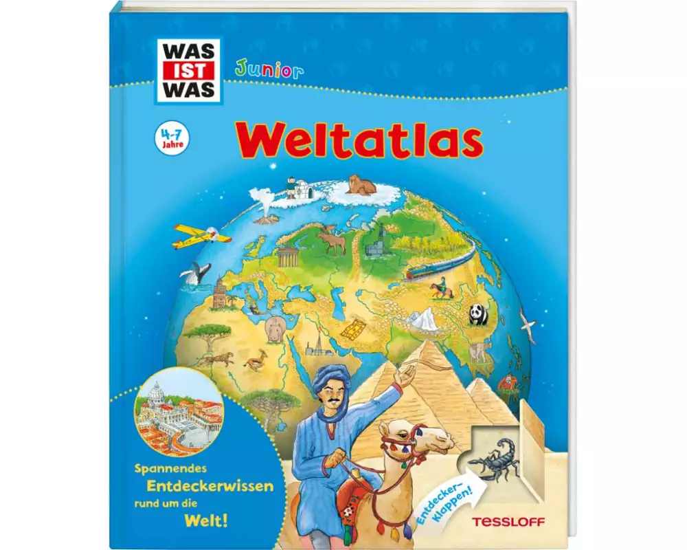 WAS IST WAS Junior Weltatlas für Kinder