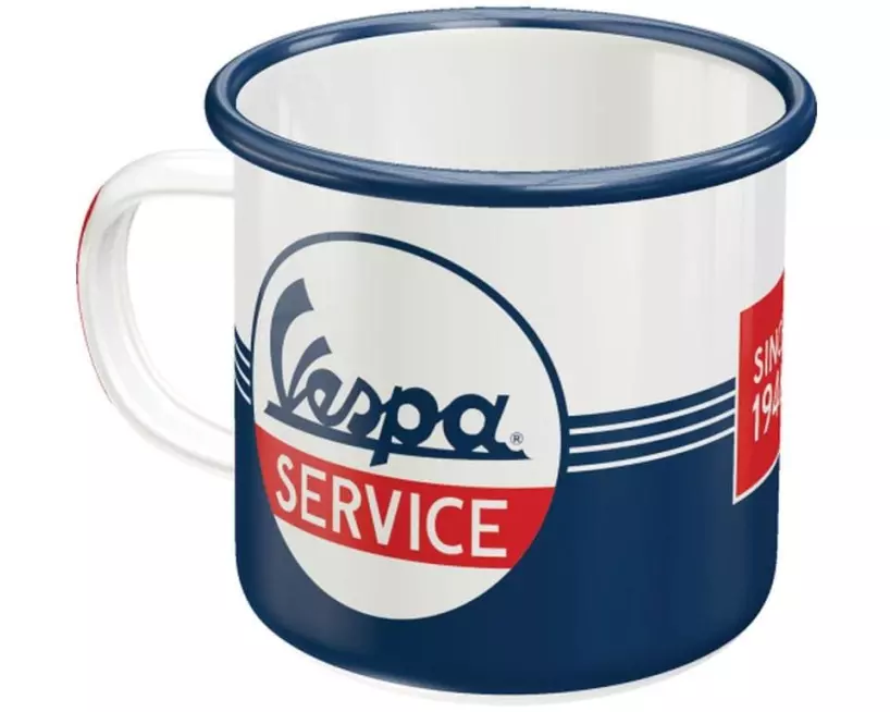 Nostalgic Art Universaltasse Vespa 360 ml, 1 Stück, Dunkelblau/Weiss