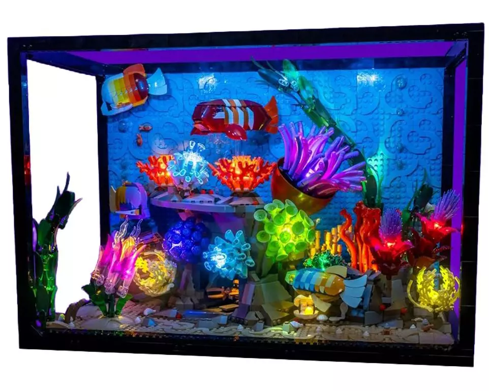 Light My Bricks 2.0 LED Licht Set LEGO 10366 Tropisches Aquarium