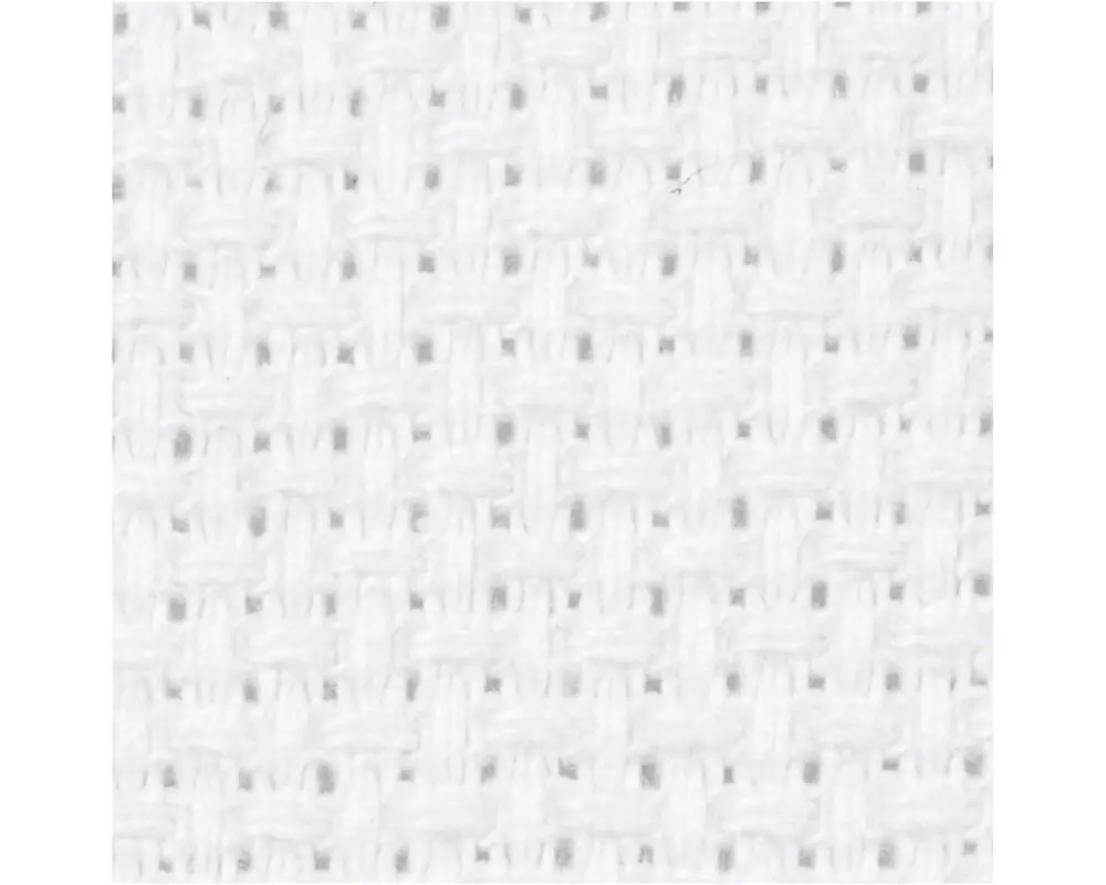 Creativ Company Aida-Stoff 50 x 50 cm, Weiss