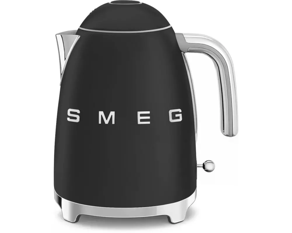 SMEG Wasserkocher 50's Style KLF03BLMEU 1.7 l, Schwarz matt