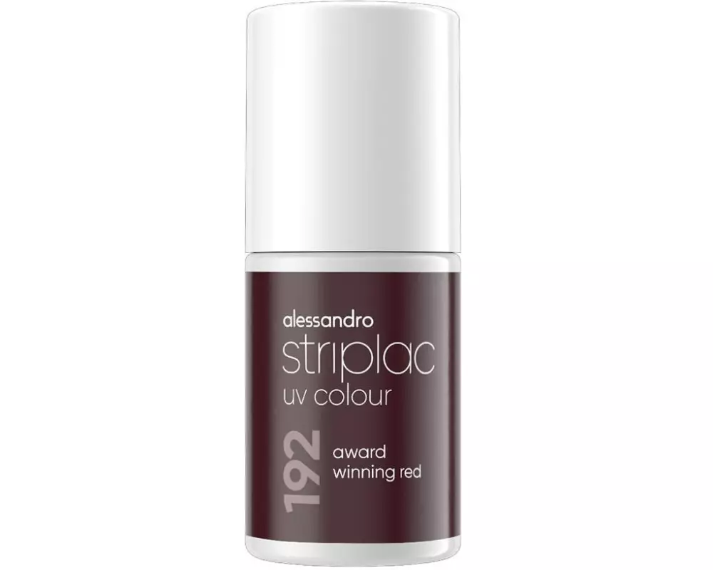 alessandro Nagellack Striplac UV Colour 192 Award Winning Red