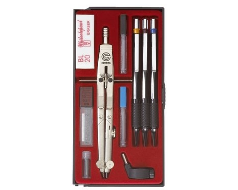 ECOBRA Schnellverstellzirkel-Set 429910 10-teilig