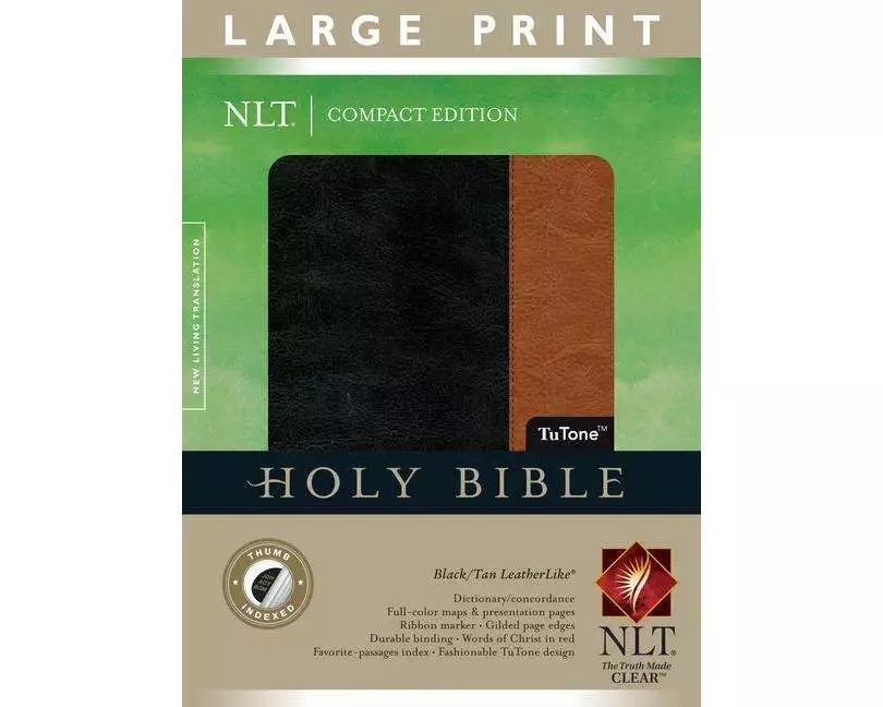 Large Print Compact Bible-NLT