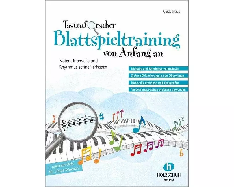 Tastenforscher - Blattspieltraining von Anfang an
