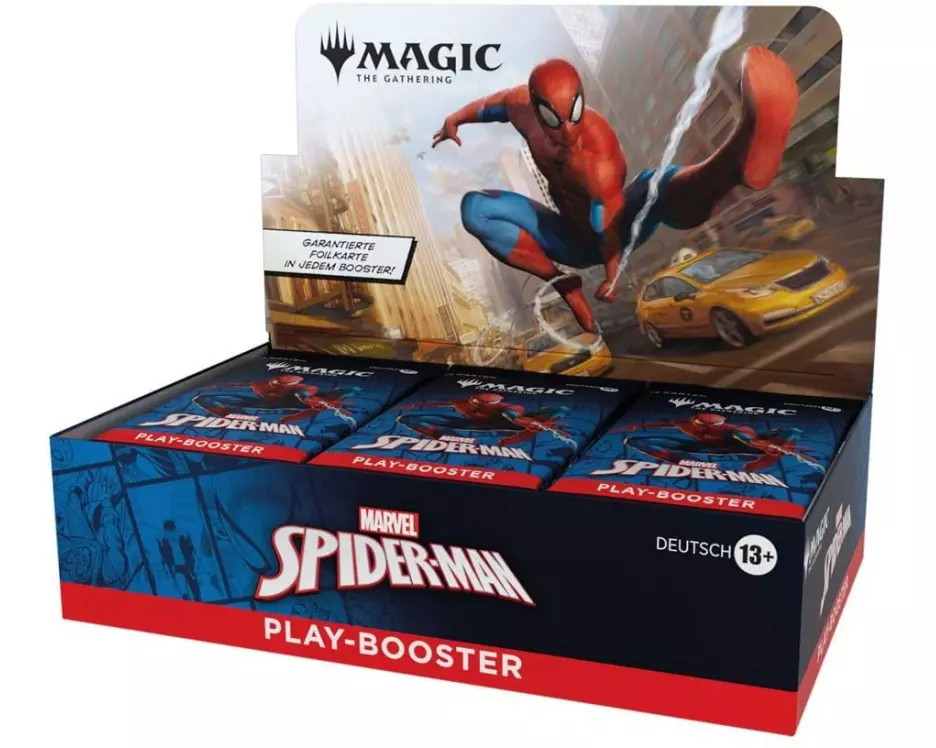 Magic: The Gathering MTG Marvel's Spider-Man Play-Booster Display -DE-